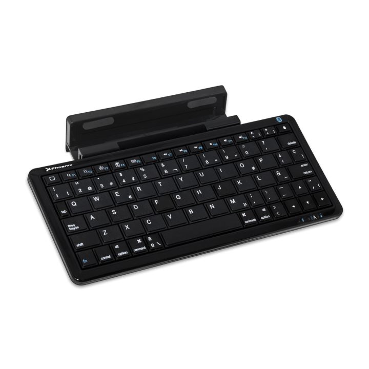 Phoenix technologies Mini teclado Bluetooth con soporte para tablet y…