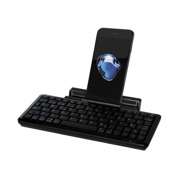 Phoenix technologies Mini teclado Bluetooth com suporte universal…