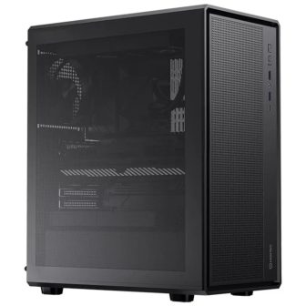 Caja ordenador gaming Hiditec h4 air ATX cristal templado negro…