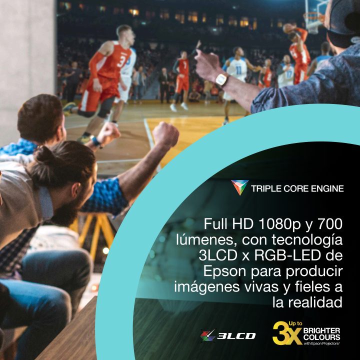 Epson Home Cinema Lifestudio Pop — EF-61G Verde gelo