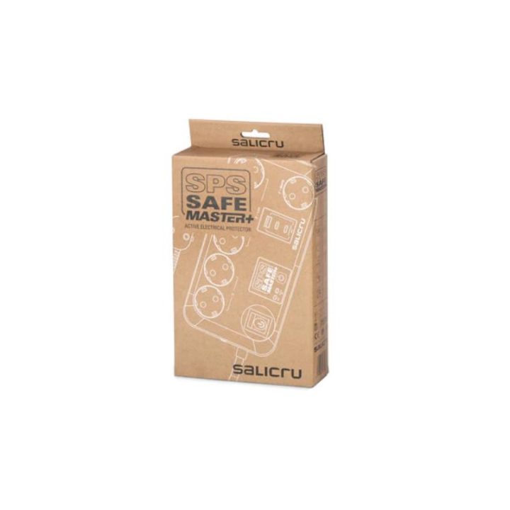 Salicru SPS SAFE MASTER+ White 6 AC Outlets 230 V 1.4 m