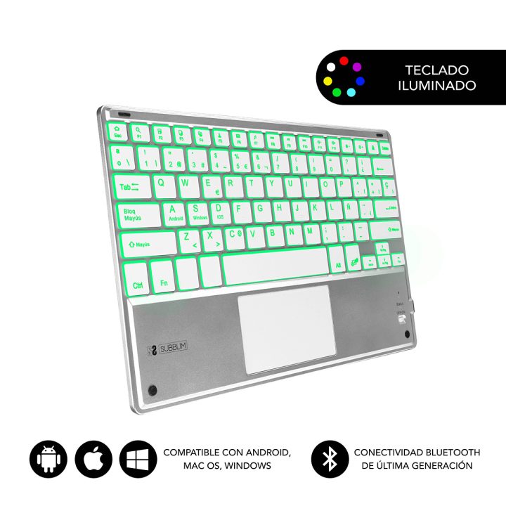 Subblim sub-kbt-SMBT50 Wireless Tablet Keyboard