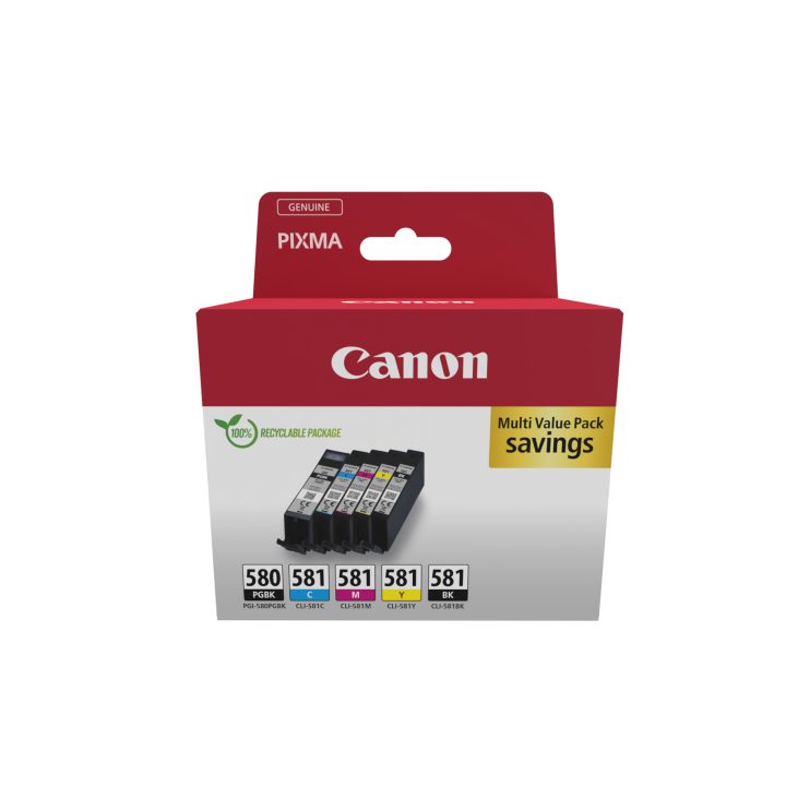 Canon 2078C007 cartucho de tinta 5 peça(s) Original Preto, Azul…