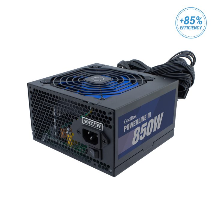 CoolBox ATX Power Supply PowerLine III 850W 85%EFI