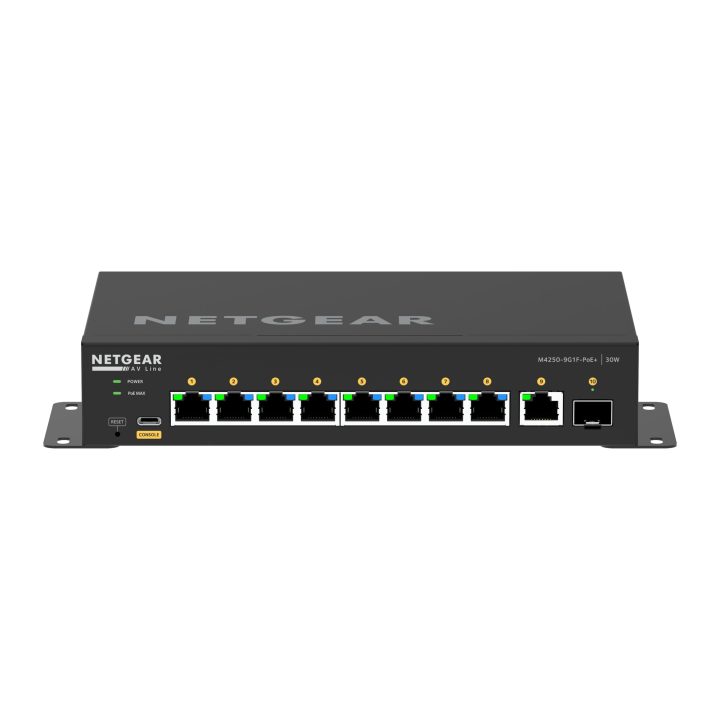 NETGEAR GSM4210PD Managed L2/L3 Gigabit Ethernet (10/100/1000) Power…