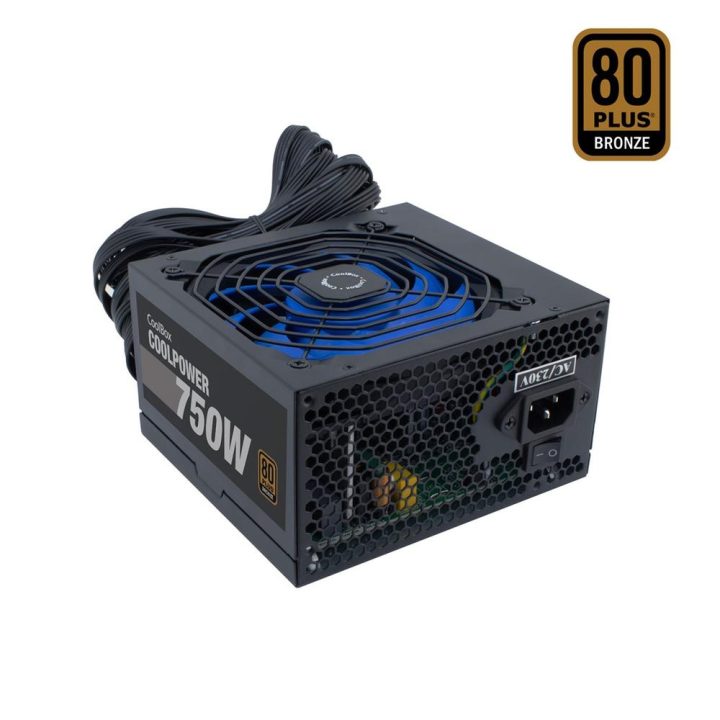 CoolBox FONTE DE ALIMENTAÇÃO ATX COOLPOWER 750W 80+BRONZE (115V-230V)
