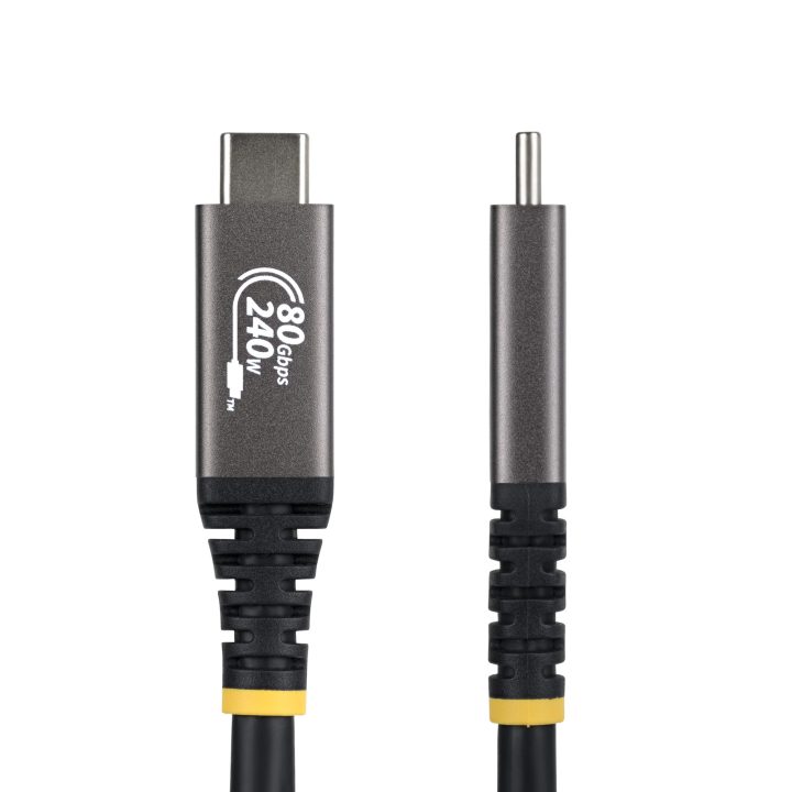 StarTech.com Cable USB4 50cm - Cable USB-C Certificado USB-IF -…
