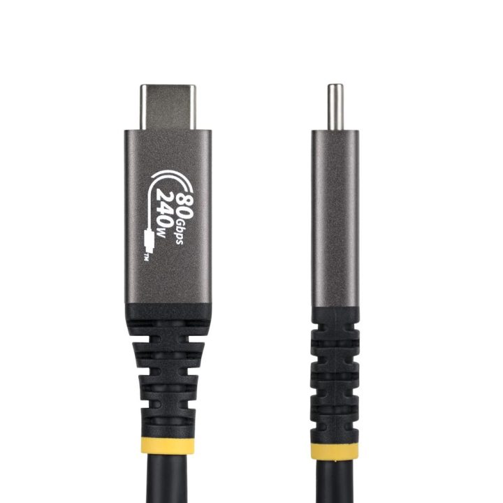 StarTech.com Cable USB4 50cm - Cable USB-C Certificado USB-IF -…