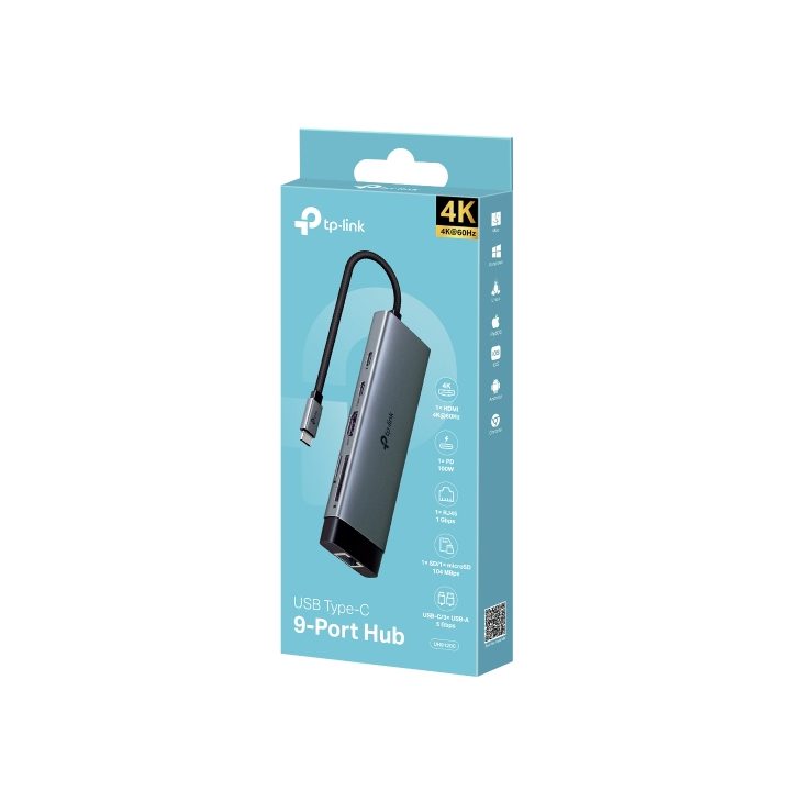 TP-Link UH9120C USB 3.2 Gen 1 (3.1 Gen 1) Type-C Interface Hub 5000…