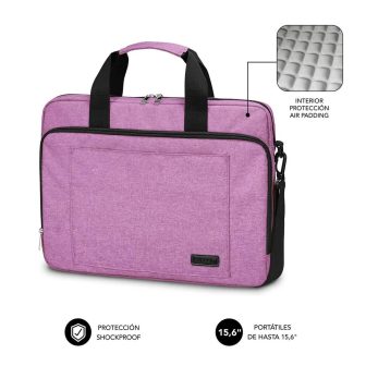 Subblim Maletín Ordenador Air Padding Laptop bag 15,6" Rosa…