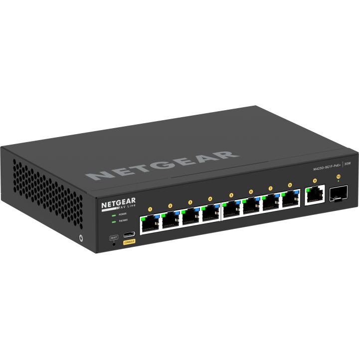 NETGEAR GSM4210PD Gerido L2/L3 Gigabit Ethernet (10/100/1000) Energia…