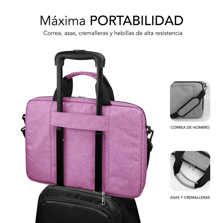 Subblim Air Padding Laptop Bag 15.6" Pink (SUBLB-4APLB12)