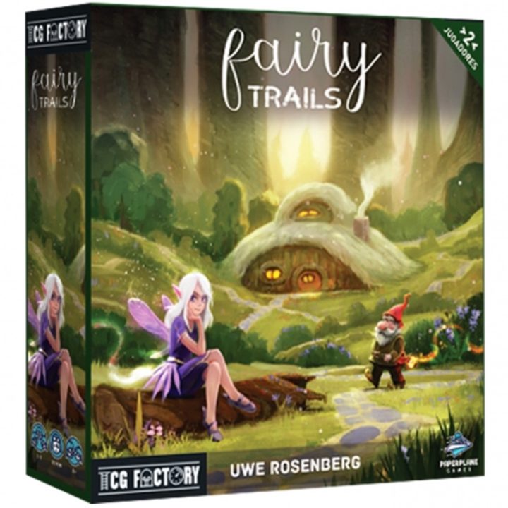 Jogo de cartas fairy trails em espanhol
