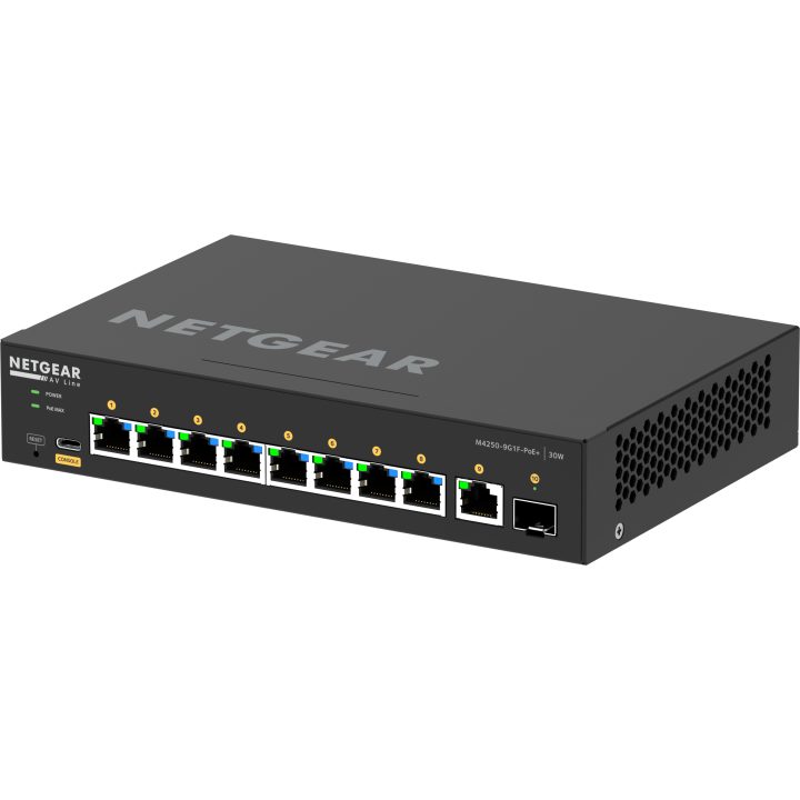 NETGEAR GSM4210PD Managed L2/L3 Gigabit Ethernet (10/100/1000) Power…