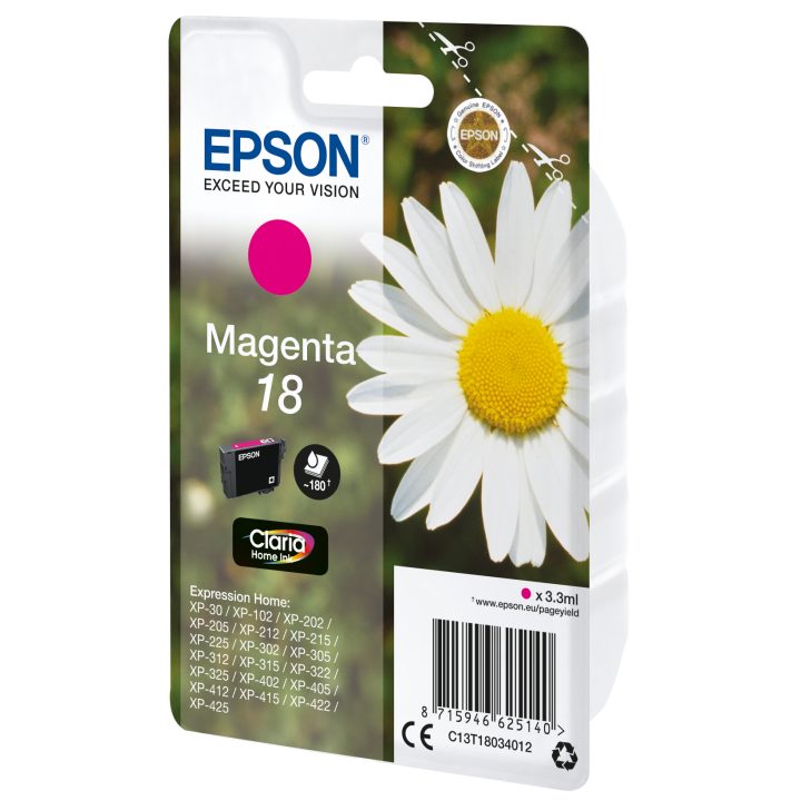 Epson Daisy Magenta Ink 18 Claria Home Daisy