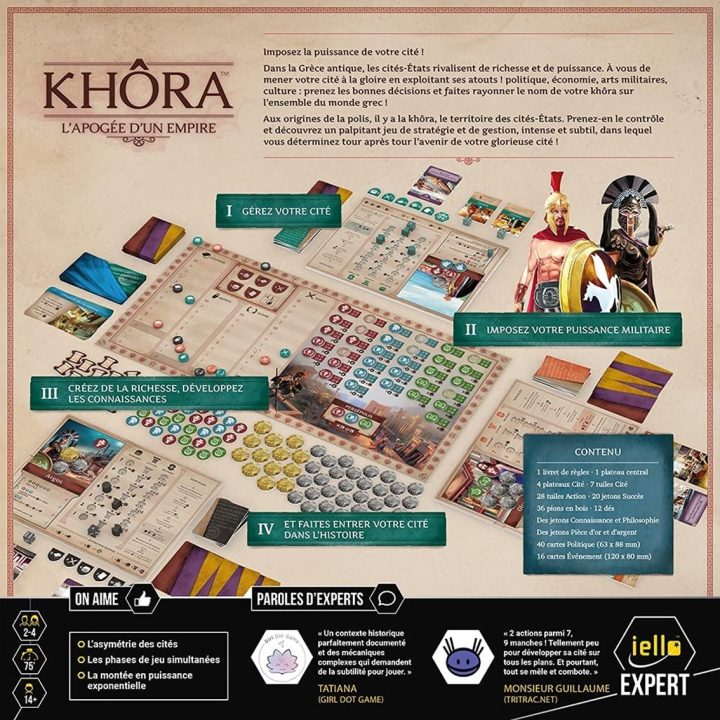 Juego de mesa Devir khora pegi 14 (BGKHOSP)