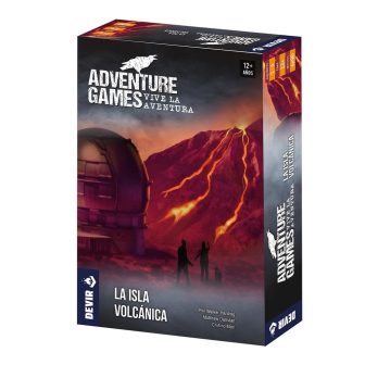 Devir Juego de mesa adventure games: la isla volcánica (BGAGVOLSP)