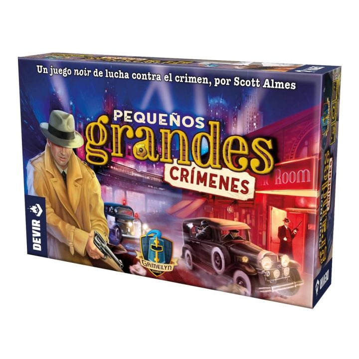 Devir Jogo de tabuleiro Pequenos Grandes Crimes (BGPGCSP)