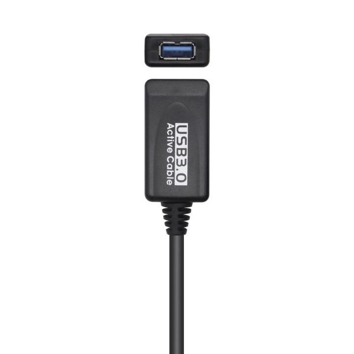 AISENS Cabo USB 3.0 Extensor com Amplificador, Tipo A/M-A/H, Preto…