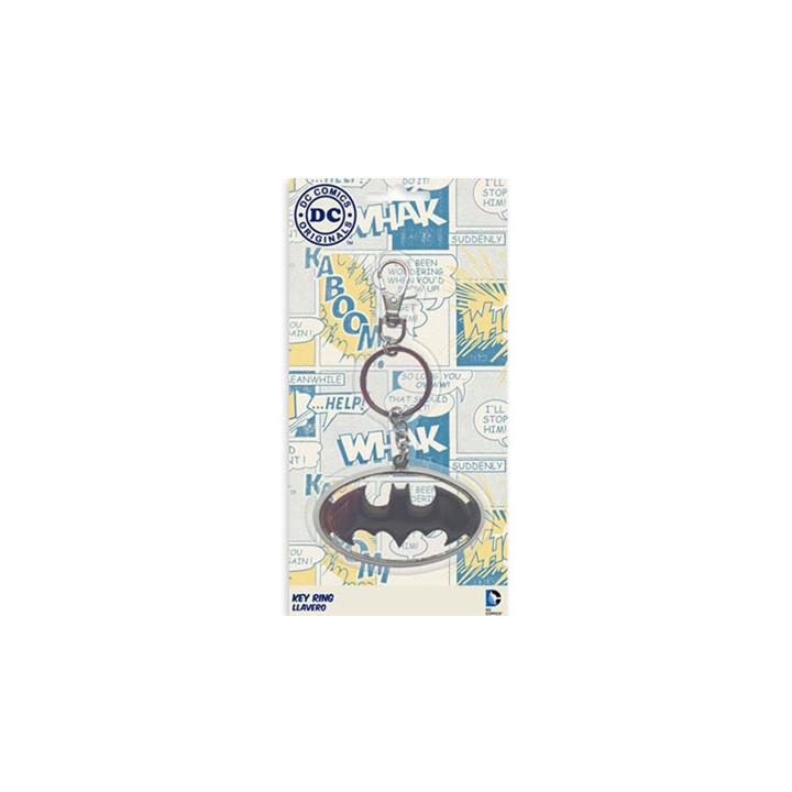 Chaveiro mosquetão SD Toys DC Comics logo Batman (SDTWRN02980)