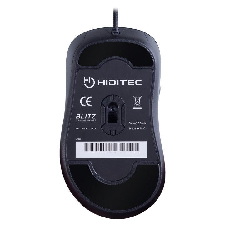 Hiditec Blitz rato de jogo para mão direita USB tipo A IR LED 3500 DPI