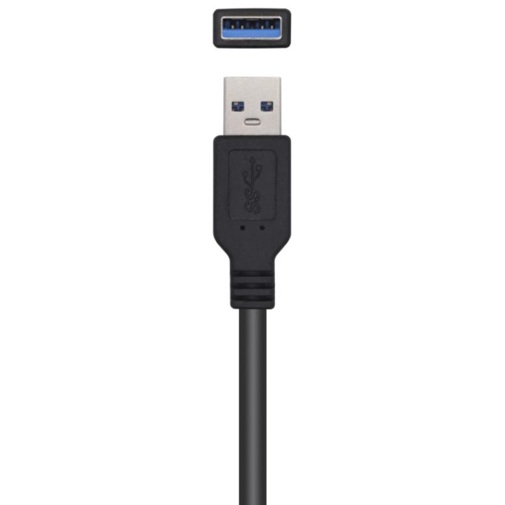 AISENS Cabo USB 3.0 Extensor com Amplificador, Tipo A/M-A/H, Preto…