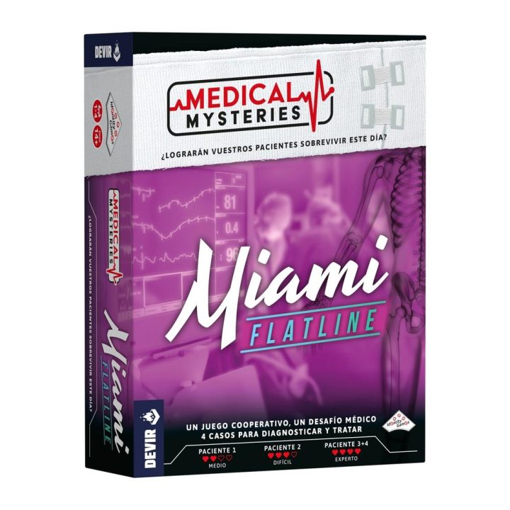 Devir Jogo de tabuleiro Medical Mysteries Miami (BGMMMSP)