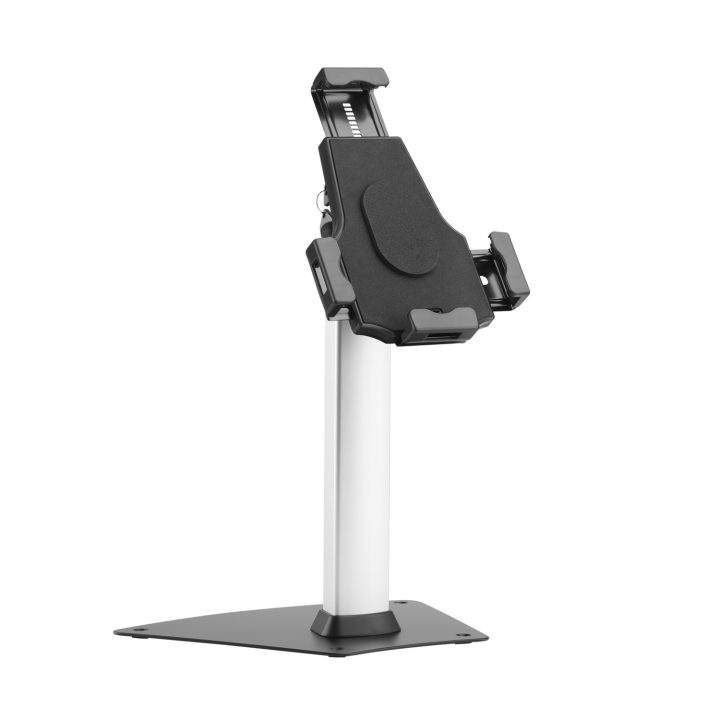 AISENS Adjustable Desktop Anti-Theft Stand (1 Pivot) for Tablet, Black