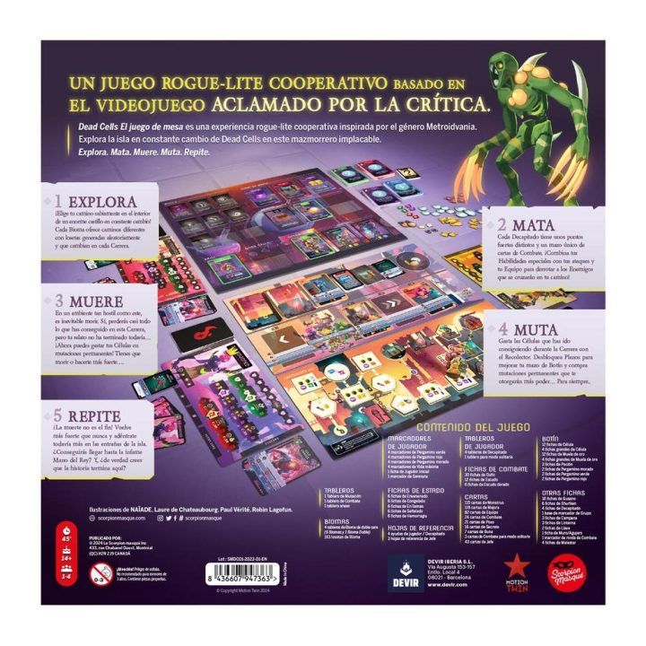Devir Dead Cells Board Game (BGDEDCELESP)