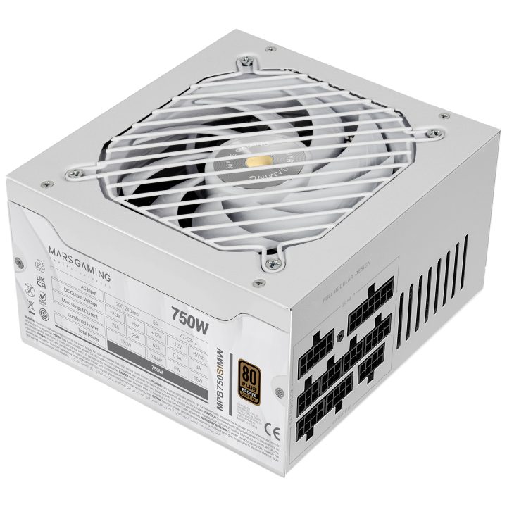 Mars Gaming MPB750SIMW unidade de fonte de alimentação 750 W 24-pin…