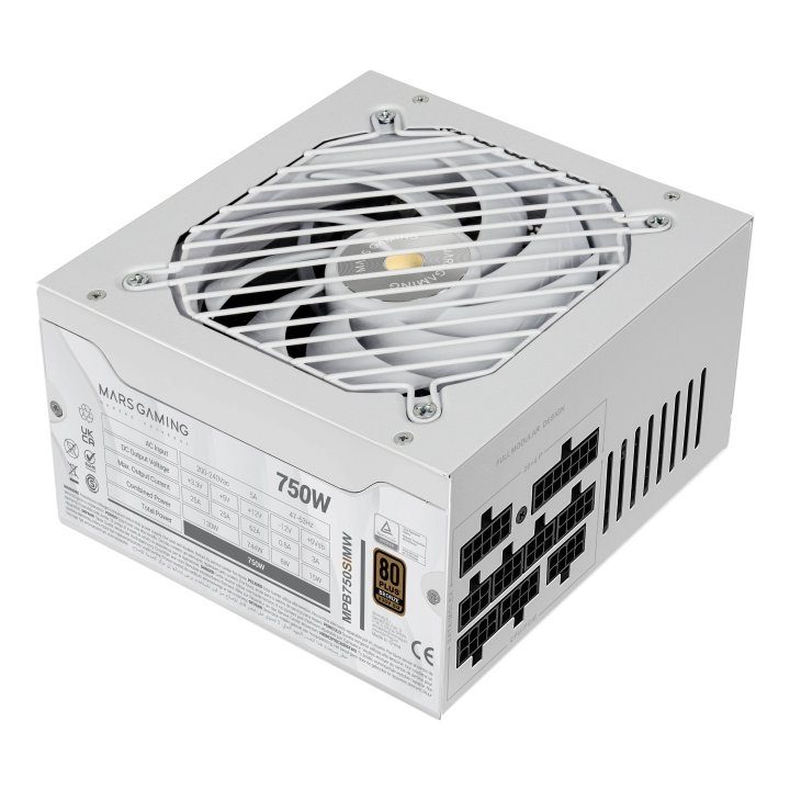 Mars Gaming MPB750SIMW unidad de fuente de alimentación 750 W 24-pin…