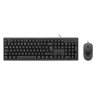 CoolBox USB KEYBOARD+MOUSE KIT ITALIAN MEMBRANE+OPTICAL 1000 DPI…