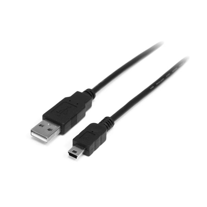 StarTech.com Cabo USB de 50cm para Câmara - 1x USB A Macho - 1x Mini…