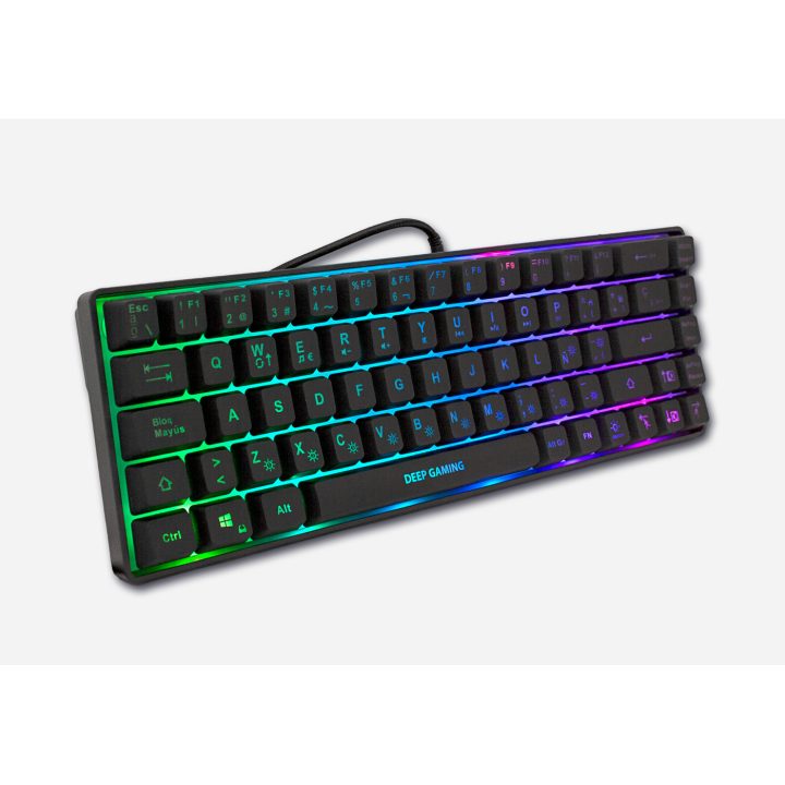 CoolBox GAMING TECLADO COMPACTO 65% TM065 RGB