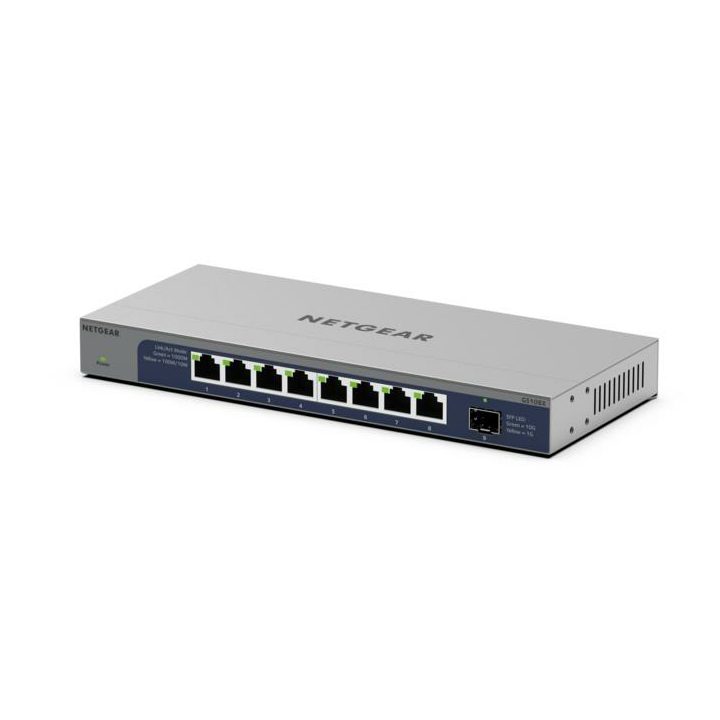 NETGEAR GS108X Não gerido L2 Gigabit Ethernet (10/100/1000) Cinzento