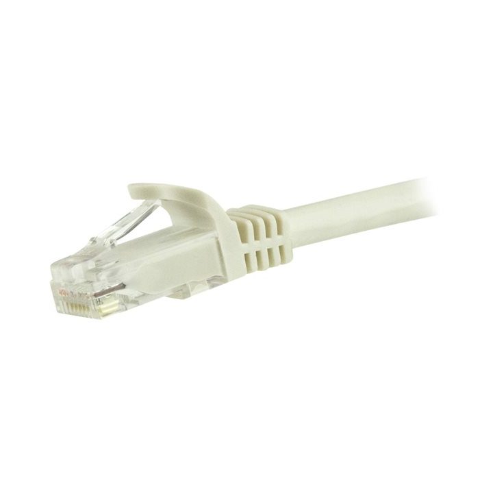 StarTech.com 3m White Cat6 Snagless Ethernet Network Cable - RJ45 UTP…