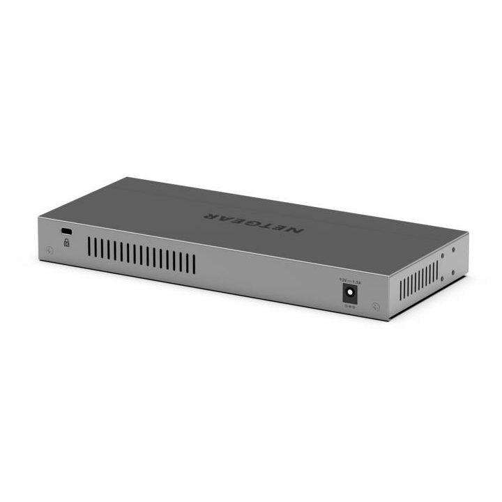 NETGEAR GS108X Unmanaged L2 Gigabit Ethernet (10/100/1000) Gray
