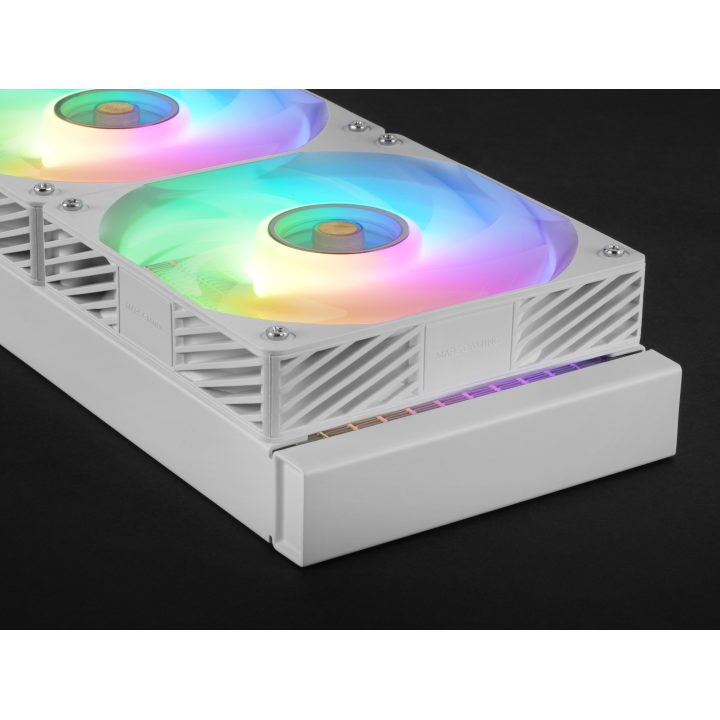 Mars Gaming ML-VISIONPRO240W All-in-One Liquid CPU Cooler 12 cm White…