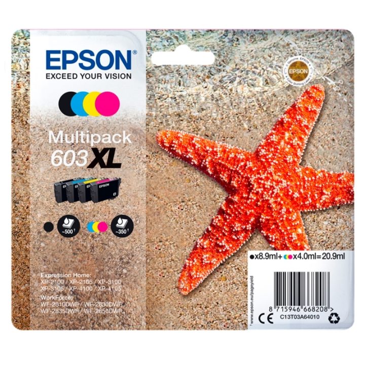 Epson Multipack 4-colours 603XL Ink