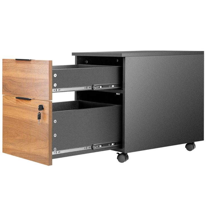 Phoenix Technologies Phoenix Artisan Filing Cabinet Black and Walnut…