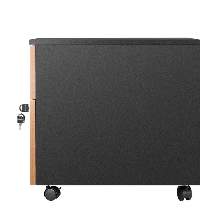 Phoenix Technologies Phoenix Artisan Filing Cabinet Black and Walnut…