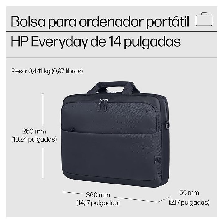 HP Bolsa para ordenador portátil Everyday de 14 pulgadas