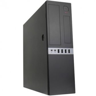 CoolBox COO-PCT450S-BZ Slimline Computer Case Black 300 W