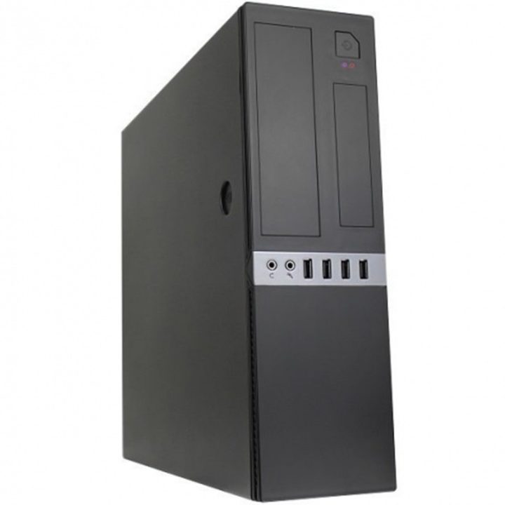 CoolBox COO-PCT450S-BZ Slimline Computer Case Black 300 W