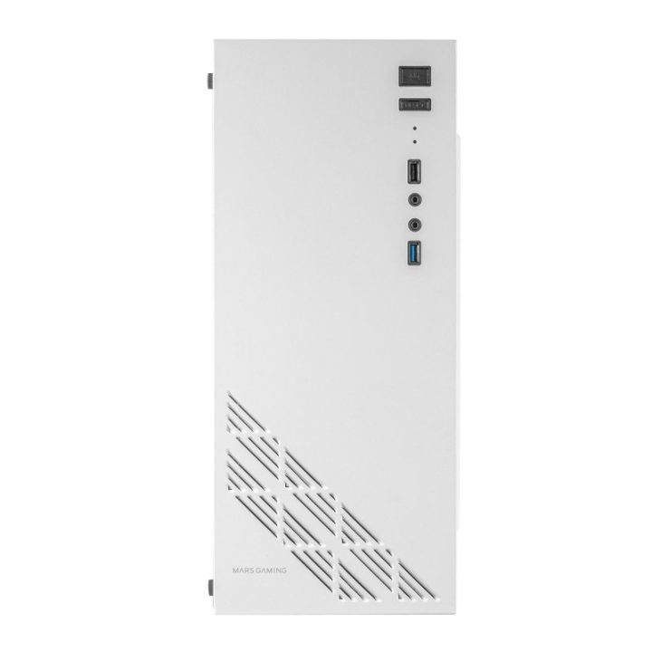 Mars Gaming MC100W - Caja Gaming ATX, ventilador 90mm FRGB…