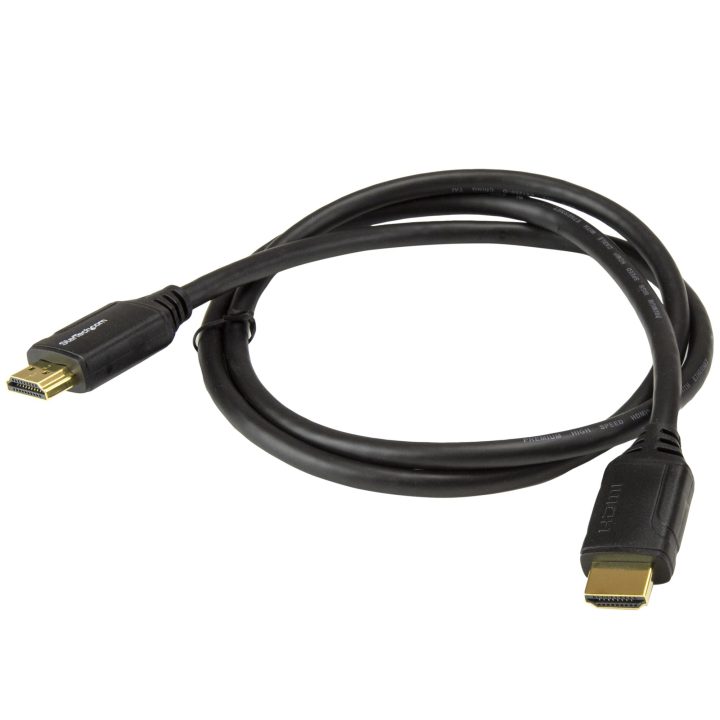 StarTech.com Cable de 50cm HDMI 2.0 Certificado Premium con Ethernet…