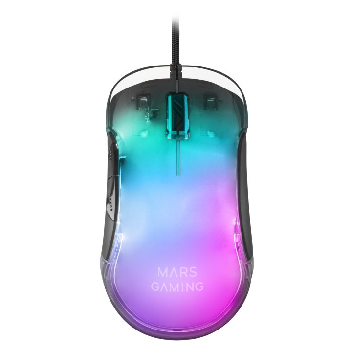 Mars Gaming MMGLOW Mouse, Black, One size