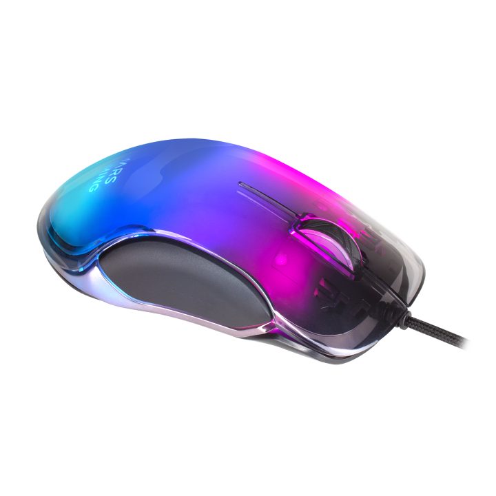Mars Gaming MMGLOW Mouse, Black, One size