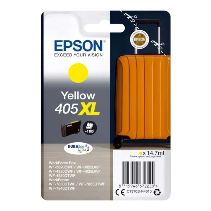 Epson Singlepack Yellow 405XL Tinta DURABrite Ultra