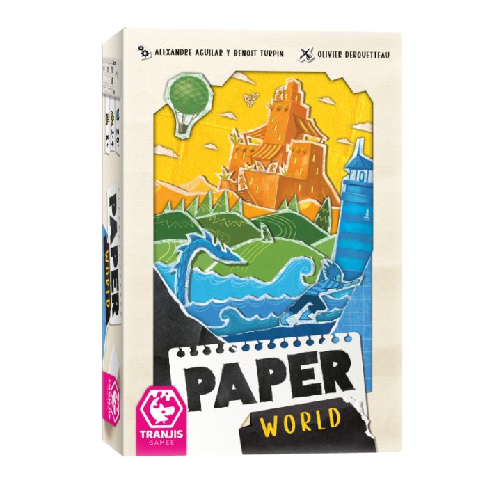 Tranjis games sl Jogo de tabuleiro Paper World